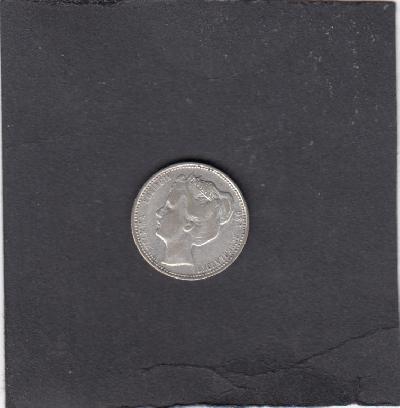 Beschrijving: 25 Cent WILHELMINA